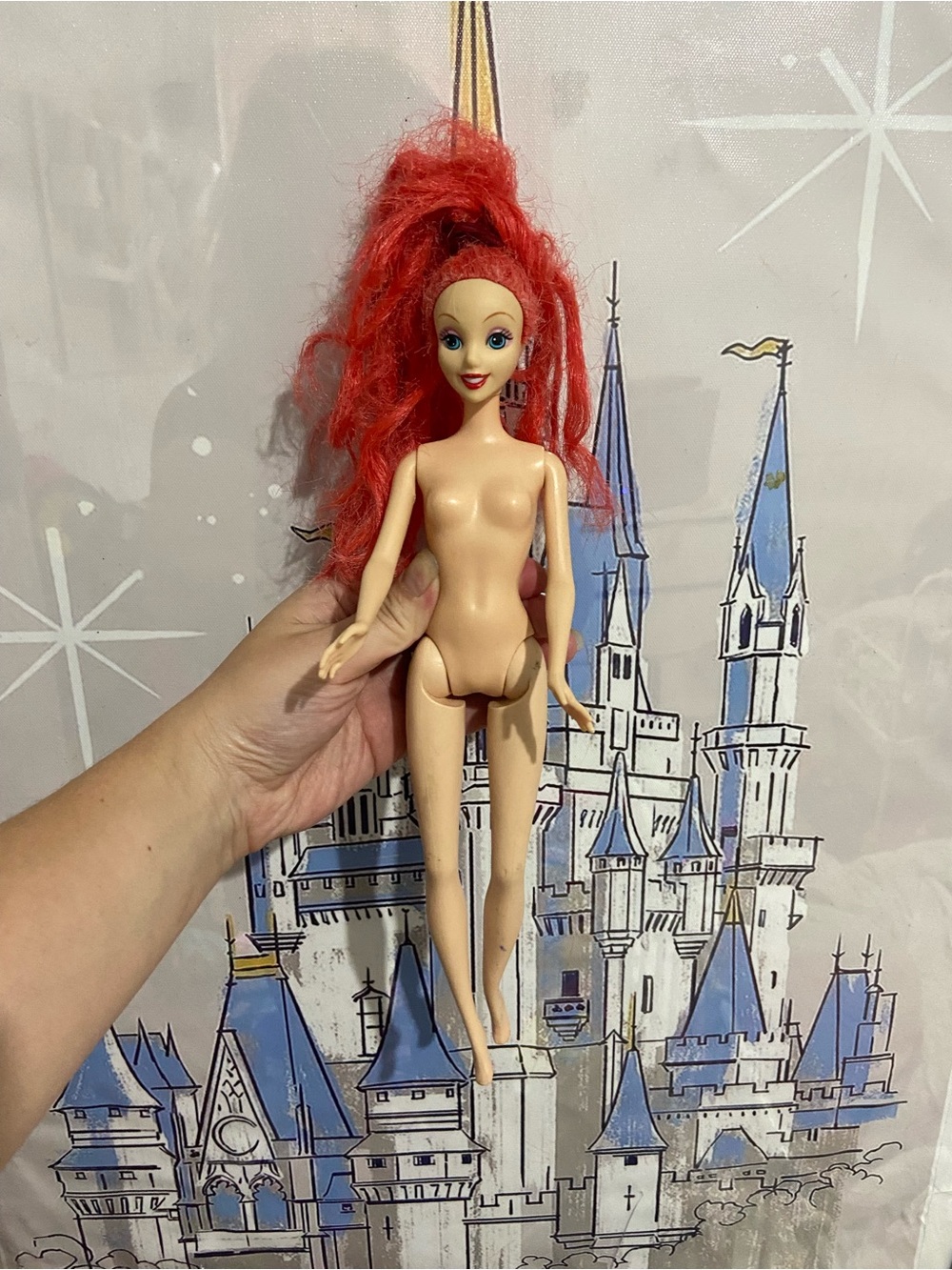 Disney Princess Ariel Red-Haired Fashion Doll